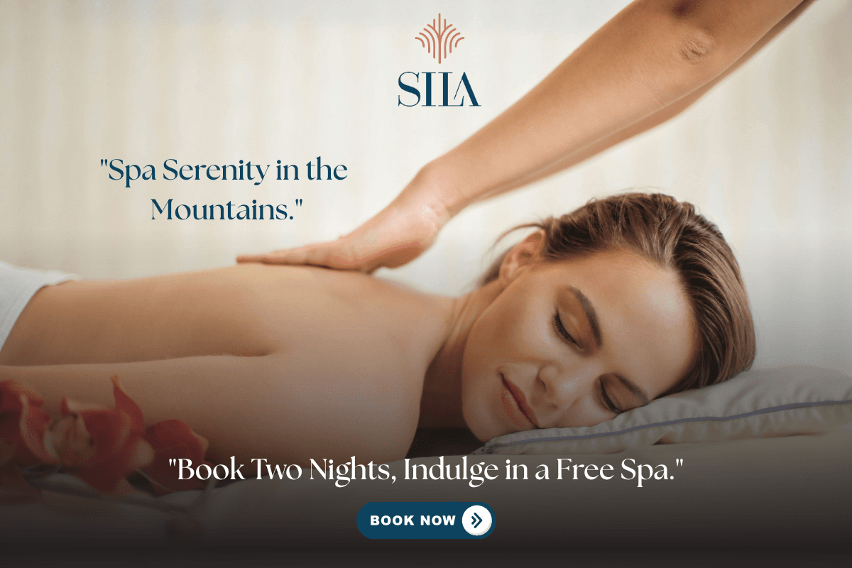 "Spa Serenity in the Mountains."