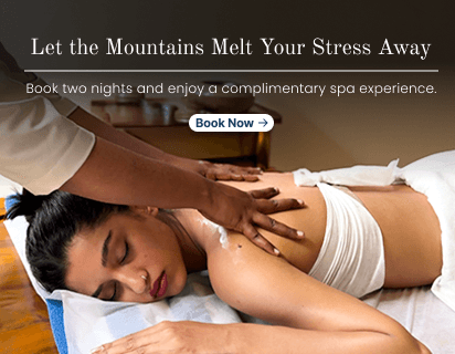 "Spa Serenity in the Mountains."